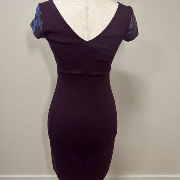 Bailey 44 Dante Faux Leather Detail Dress - Picture 7 of 14